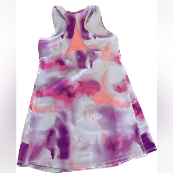Avia Racerback Sport Dress Tie Dye Size Large 10-12 - Picture 2 of 9